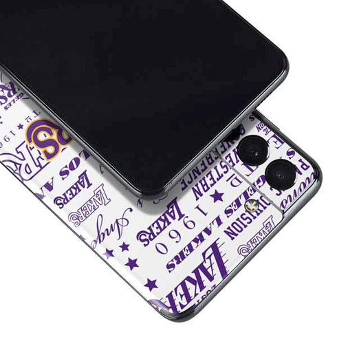 NBA LA Lakers Historic Blast Galaxy S21 Plus 5G Skin
